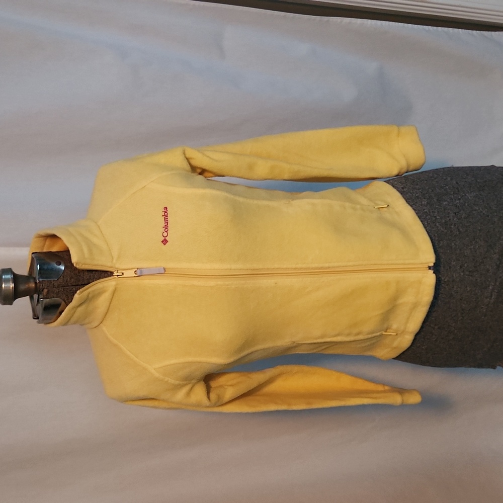 Girls 10/12 Columbia full zip fleece jacket